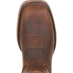 Low - Heel Square - Toe Cuffed Boots: Classic Comfort Style - Sixin1