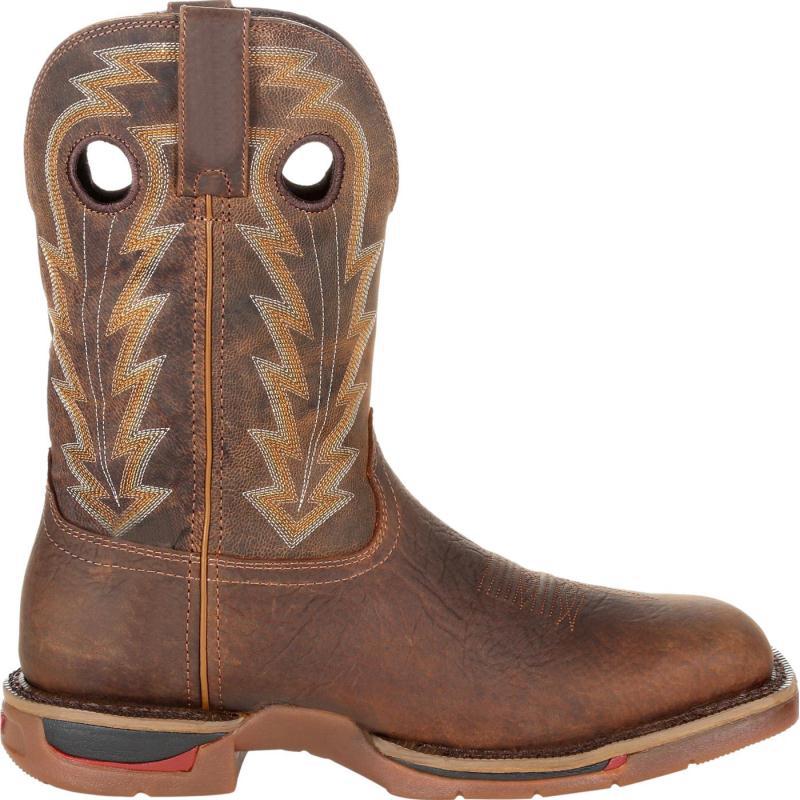 Low - Heel Square - Toe Cuffed Boots: Classic Comfort Style - Sixin1