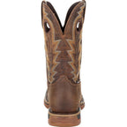 Low - Heel Square - Toe Cuffed Boots: Classic Comfort Style - Sixin1