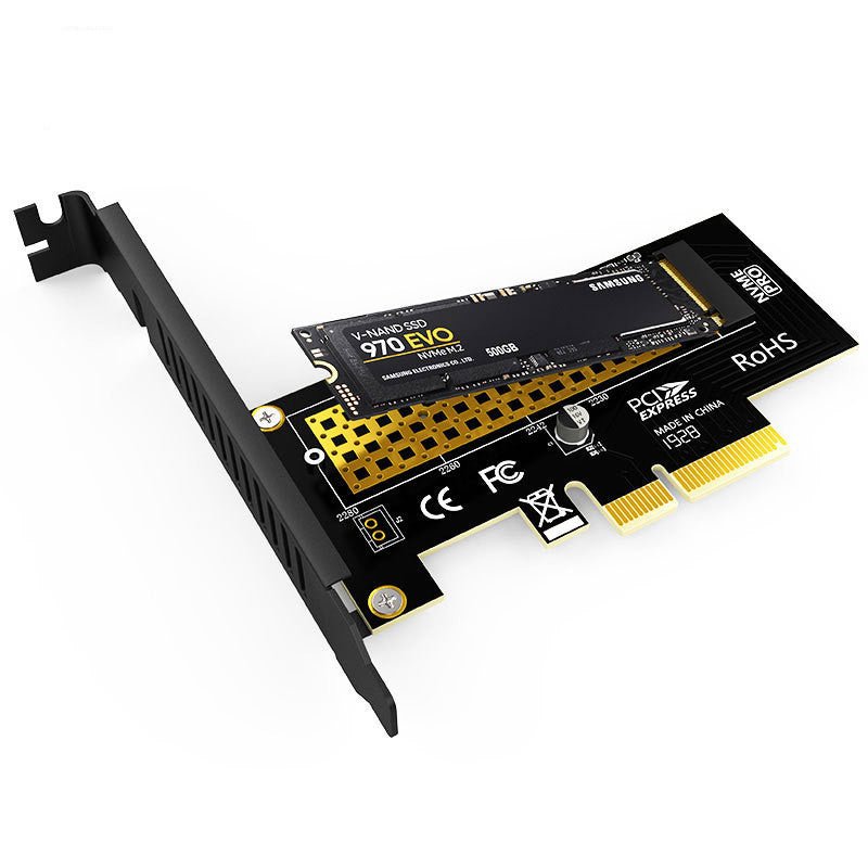 M.2 NVMe PCIe Converter Card: Fast SSD Expansion Adapter for PC - Sixin1