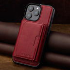 Magnetic Phone Case with Card Holder: RFID Anti - Skimming Protection - Sixin1