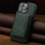 Magnetic Phone Case with Card Holder: RFID Anti - Skimming Protection - Sixin1