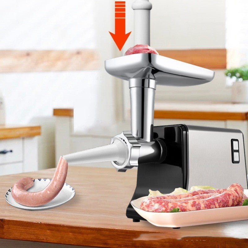 Meat Grinder Blade Upgrade: Dual Mixing Stainless Steel Cutting Blade - Sixin1