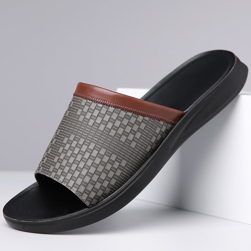 Men’s Breathable Casual Slippers: Simple, Stylish & All - Day Comfort - Sixin1