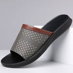 Men’s Breathable Casual Slippers: Simple, Stylish & All - Day Comfort - Sixin1