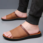 Men’s Breathable Casual Slippers: Simple, Stylish & All - Day Comfort - Sixin1