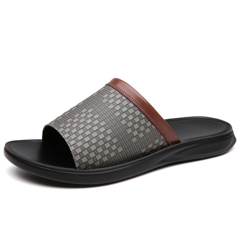 Men’s Breathable Casual Slippers: Simple, Stylish & All - Day Comfort - Sixin1