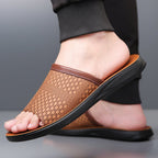 Men’s Breathable Casual Slippers: Simple, Stylish & All - Day Comfort - Sixin1