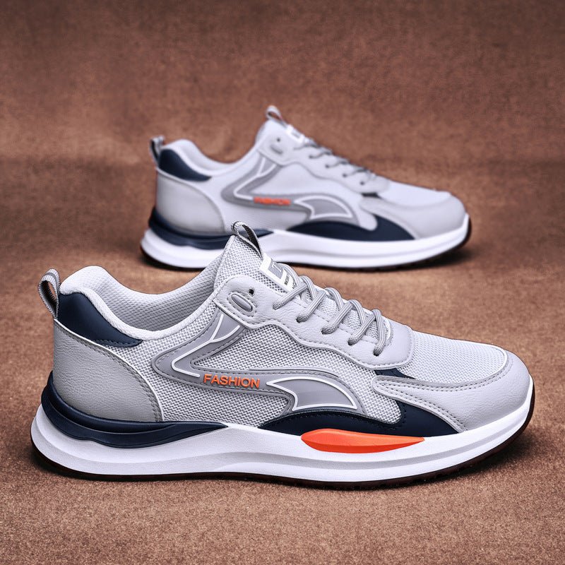Men’s Breathable Running Sneakers: Lightweight Casual All - Match Shoes - Sixin1
