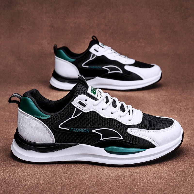 Men’s Breathable Running Sneakers: Lightweight Casual All - Match Shoes - Sixin1