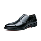 Men’s Business Casual Leather Shoes: Comfortable Everyday Style - Sixin1