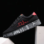 Men’s Canvas Lace - Up Shoes: Lightweight Casual Comfort - Sixin1