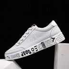 Men’s Canvas Lace - Up Shoes: Lightweight Casual Comfort - Sixin1