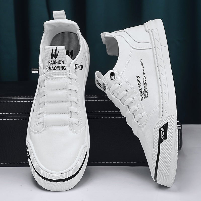 Men’s Casual Canvas Skateboard Sneakers - Sixin1