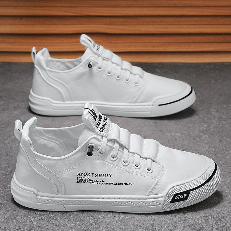 Men’s Casual Canvas Skateboard Sneakers - Sixin1