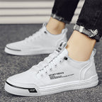 Men’s Casual Canvas Skateboard Sneakers - Sixin1