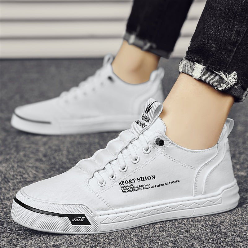 Men’s Casual Canvas Skateboard Sneakers - Sixin1