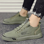 Men’s Casual Canvas Skateboard Sneakers - Sixin1