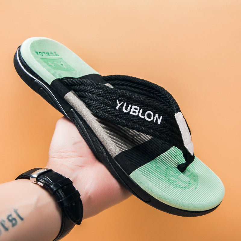 Men’s EVA Non - Slip Beach Flip Flops: Lightweight & Odor - Resistant - Sixin1