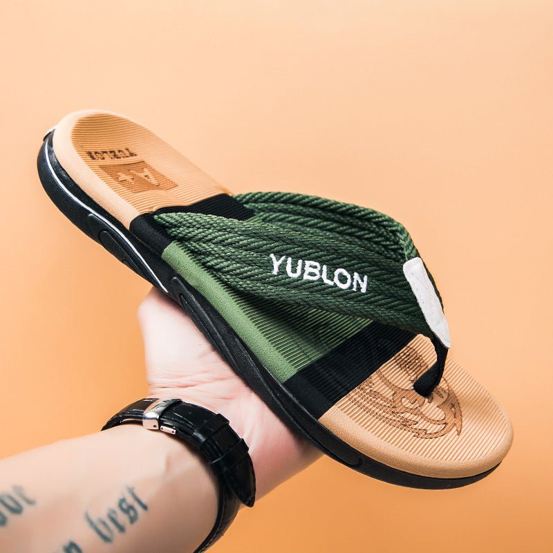 Men’s EVA Non - Slip Beach Flip Flops: Lightweight & Odor - Resistant - Sixin1
