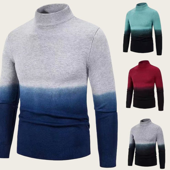 Men’s Gradient Thermal Sweater - Sixin1