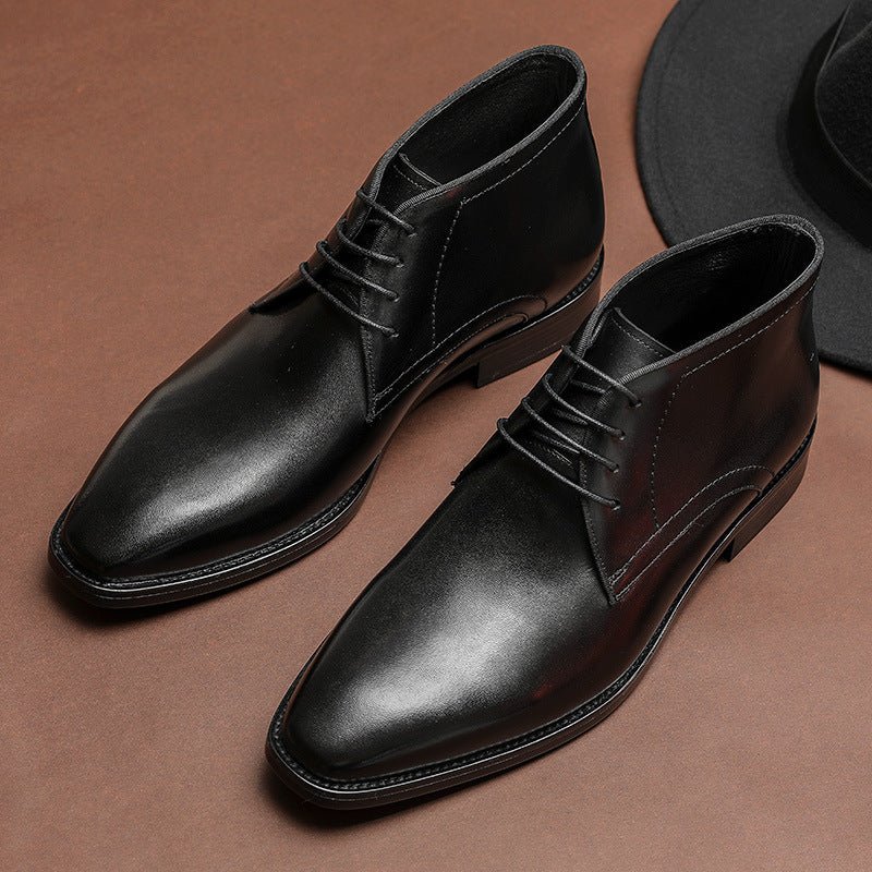 Men’s Martin Boots: Autumn & Winter Durable Style - Sixin1