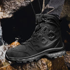 Men’s Waterproof Tactical Hiking Boots with Steel Toe - Sixin1