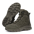 Men’s Waterproof Tactical Hiking Boots with Steel Toe - Sixin1