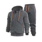 Men’s Zip - Up Hoodie with Arm Pockets - Sixin1