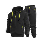Men’s Zip - Up Hoodie with Arm Pockets - Sixin1