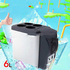 Mini Portable Refrigerator 6L: Lightweight Insulated Cooler for On-the-Go - Sixin1