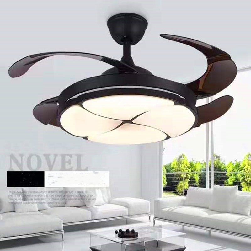 Modern Ceiling Fan Light: Quiet LED Fan Lamp for Any Room - Sixin1
