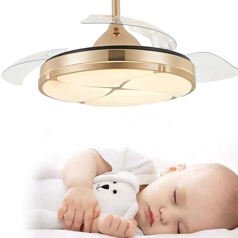 Modern Ceiling Fan Light: Quiet LED Fan Lamp for Any Room - Sixin1