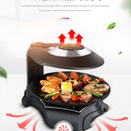 Multi-Function Electric Oven: Compact Kitchen Oven for Baking & Toasting - Sixin1