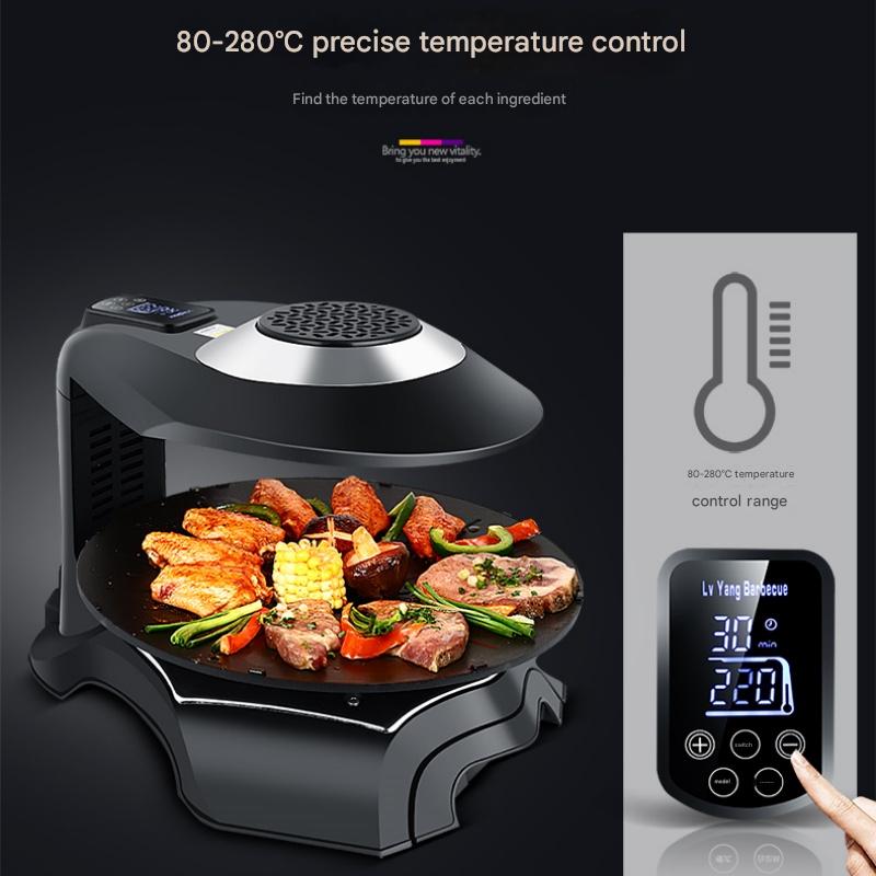 Multi-Function Electric Oven: Compact Kitchen Oven for Baking & Toasting - Sixin1