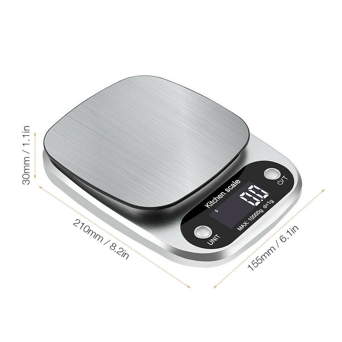 Multifunction Digital Kitchen Weight Scale - Sixin1