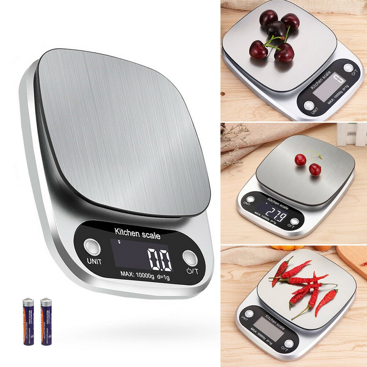 Multifunction Digital Kitchen Weight Scale - Sixin1