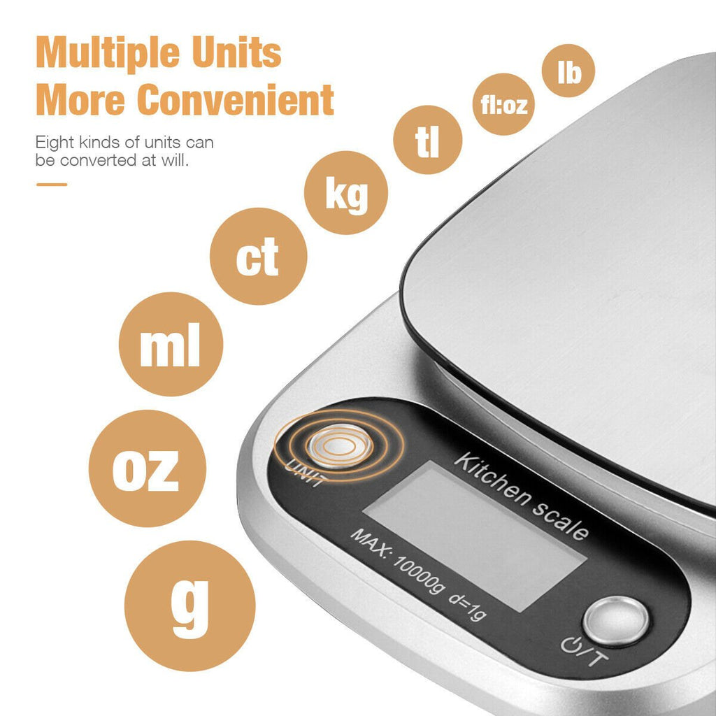 Multifunction Digital Kitchen Weight Scale - Sixin1