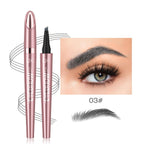 Natural Hair - Stroke Brow Pen: Waterproof 4 Tip Eyebrow Pencil - Sixin1