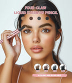 Natural Hair - Stroke Brow Pen: Waterproof 4 Tip Eyebrow Pencil - Sixin1
