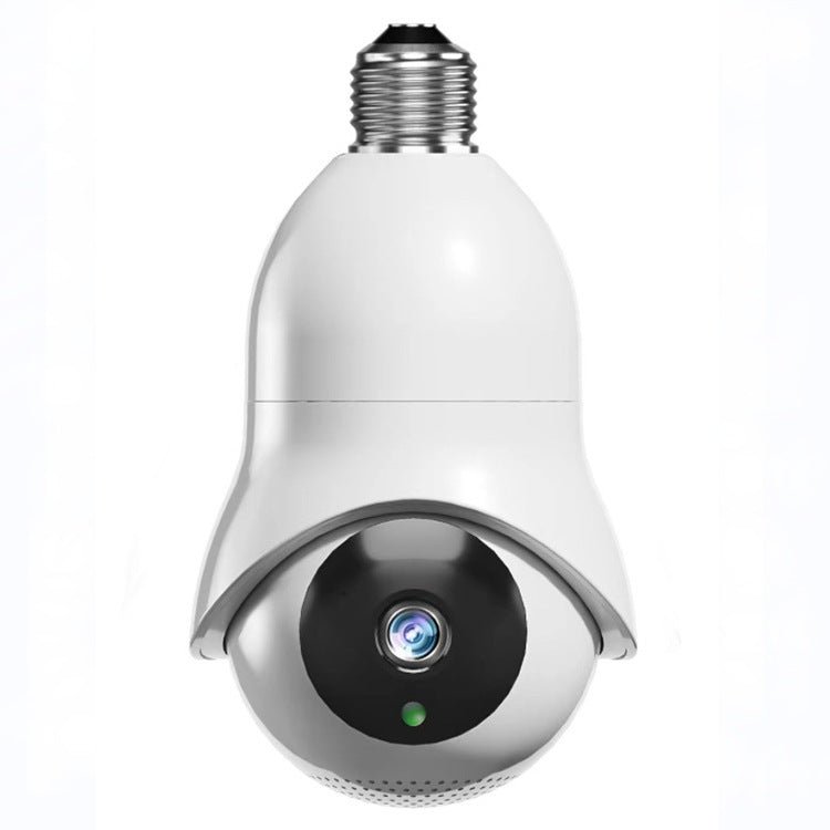Outdoor WiFi Bulb Camera: Dual-Band HD Security with Night Vision & 360° View - Sixin1
