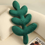 Philodendron Leaf Throw Pillow - Sixin1