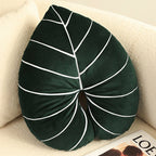 Philodendron Leaf Throw Pillow - Sixin1