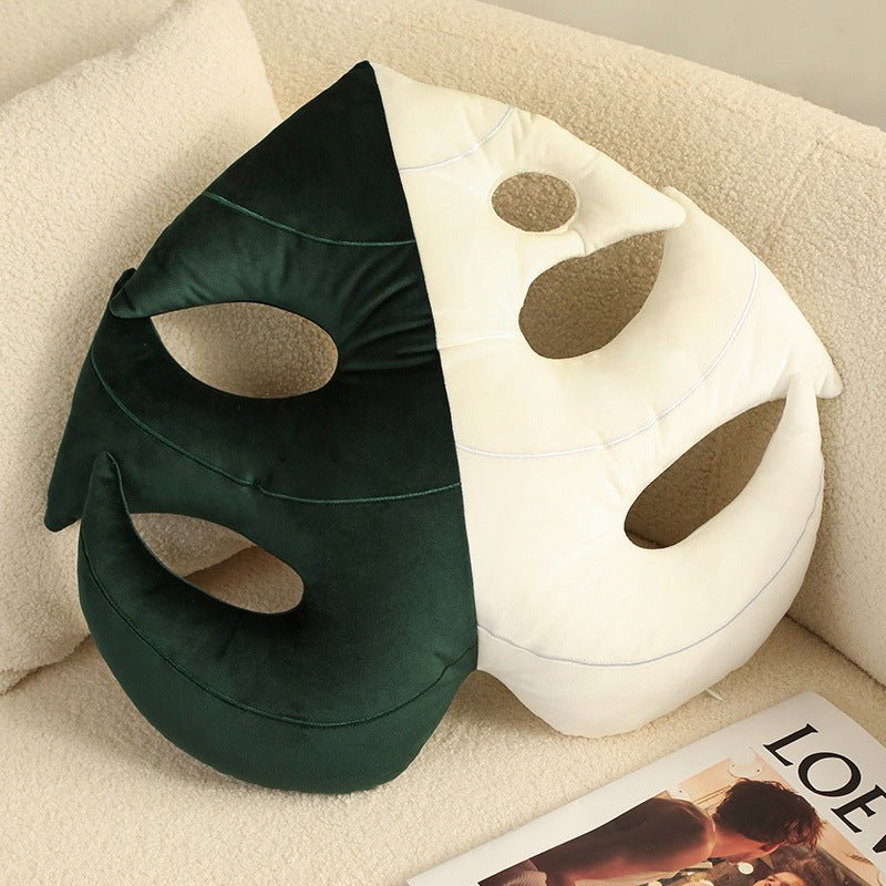 Philodendron Leaf Throw Pillow - Sixin1