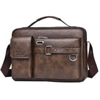 Pierdan Men’s Premium Crossbody Bag: Casual Commuter Shoulder Pack - Sixin1
