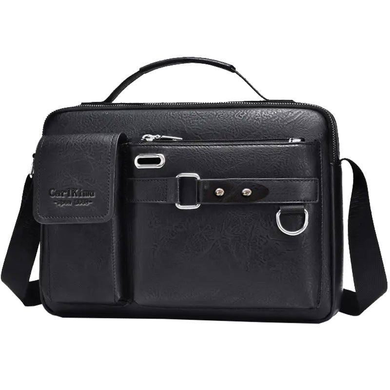 Pierdan Men’s Premium Crossbody Bag: Casual Commuter Shoulder Pack - Sixin1