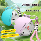 Portable Dog Water Bottle: Travel Pet Drinking Cup with Built - In Bowl - Sixin1