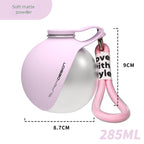Portable Dog Water Bottle: Travel Pet Drinking Cup with Built - In Bowl - Sixin1