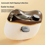 Portable Electric Nail Trimmer: Rechargeable, Quiet & Safe No-Pinch Clipper - Sixin1