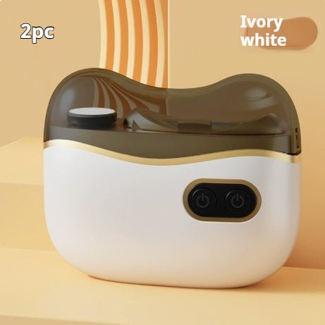 Portable Electric Nail Trimmer: Rechargeable, Quiet & Safe No-Pinch Clipper - Sixin1